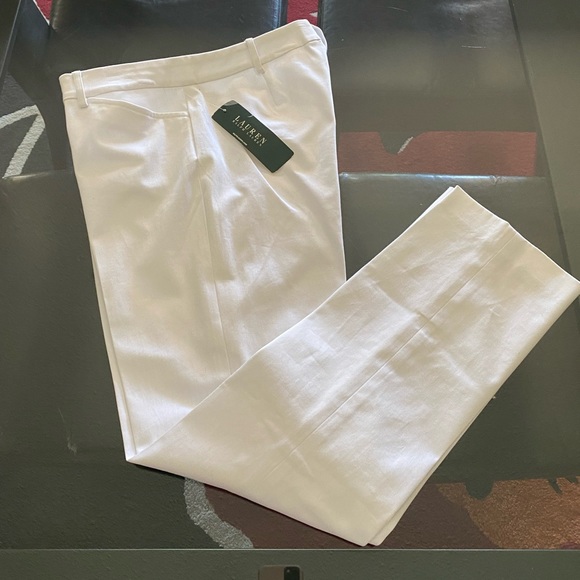 NWT Ralph Lauren Cotton Twill Pants - Picture 5 of 12